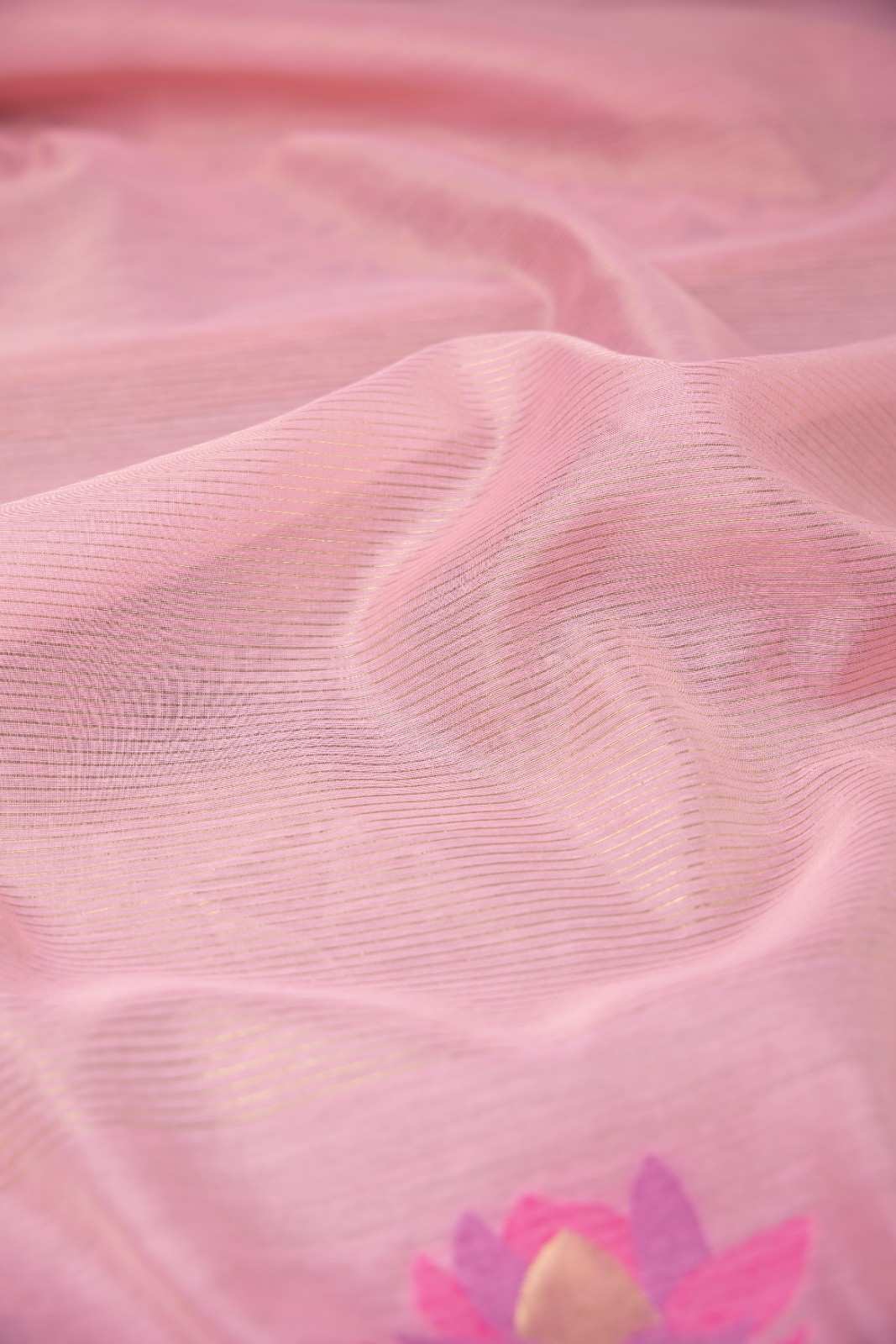 JAMDANI MUL COTTAN SILK 3piece Unstiched Suit- Top, Bottom & Dupatta