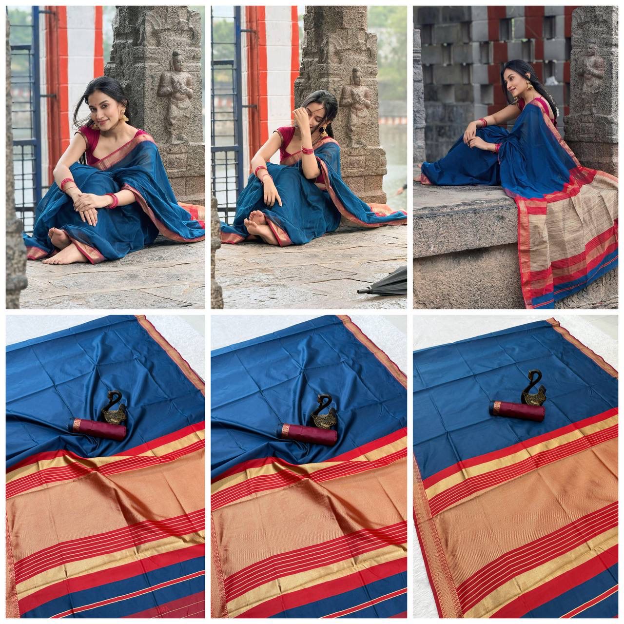 Lichi Silk Breathable Organic Banarasi Saree