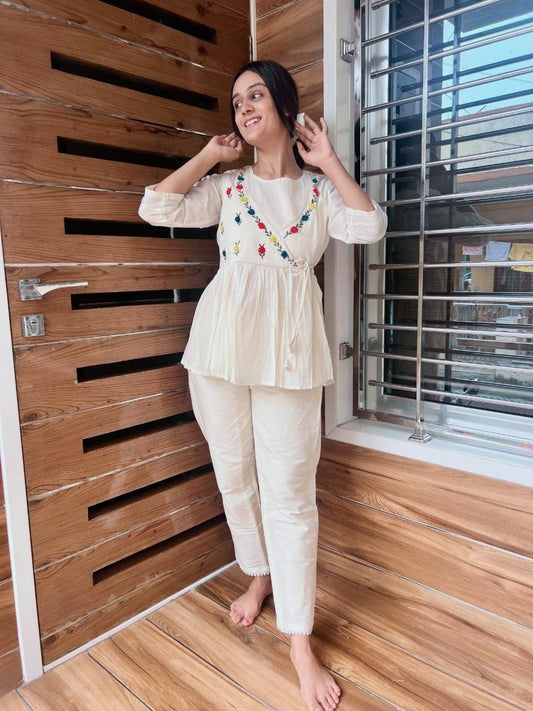 PURE COTTON FLEX ORIGINAL AARI WORK CO-ORD SET