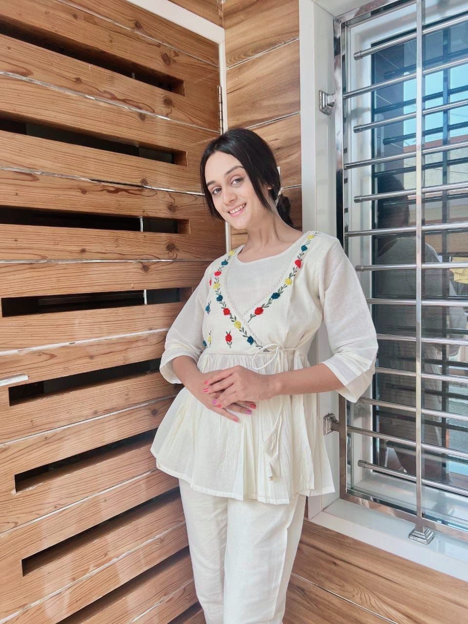 PURE COTTON FLEX ORIGINAL AARI WORK CO-ORD SET