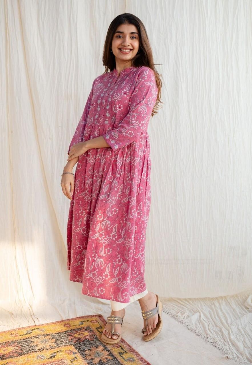 BLOOM WITH GRACE – ELEGANT FLORAL CO-ORD SET