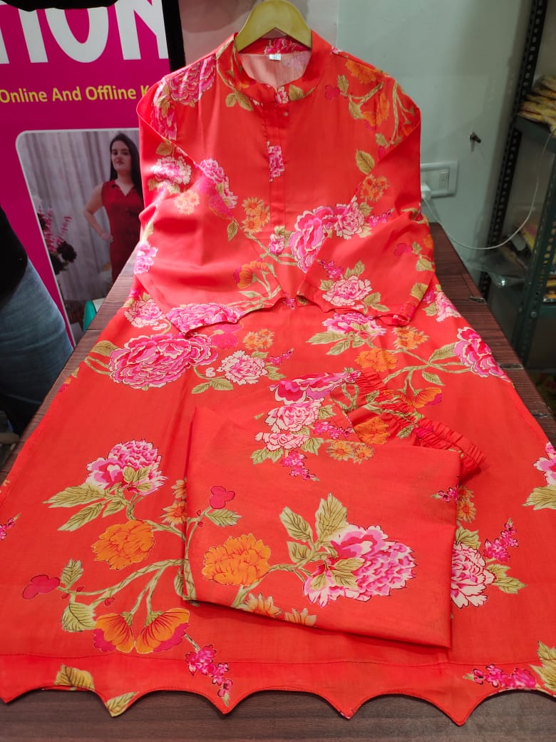 BEAUTIFUL MUSLIN CO-ORD SET – For Gorgeous Ladies