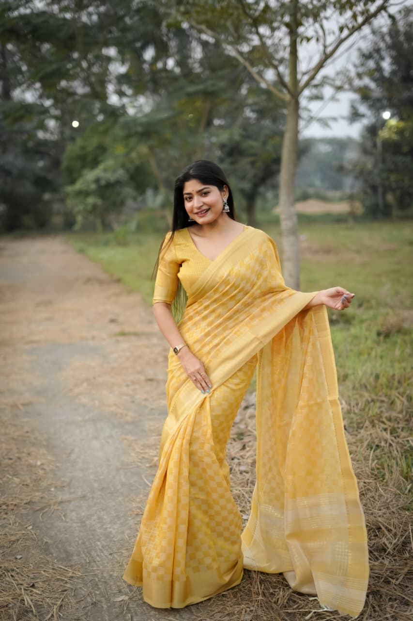 LAVENDER-PINK KALYANI SILK SAREE
