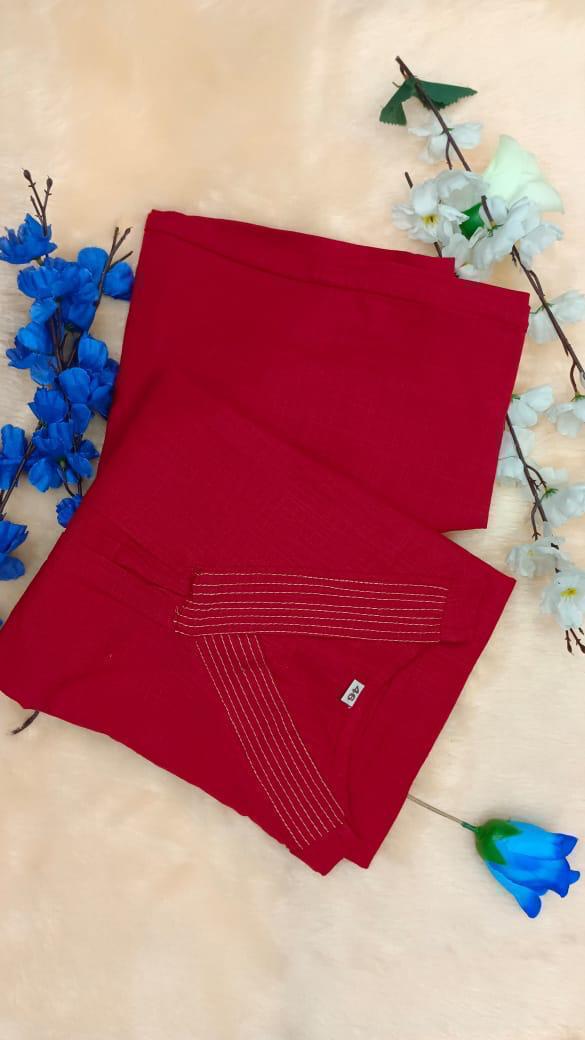 All-Day Comfort Plain Co-Ord Set in Pure Cotton