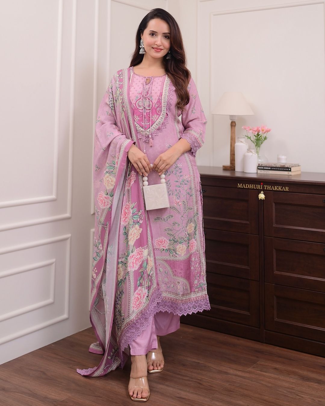 Grace in Lavender Elegance