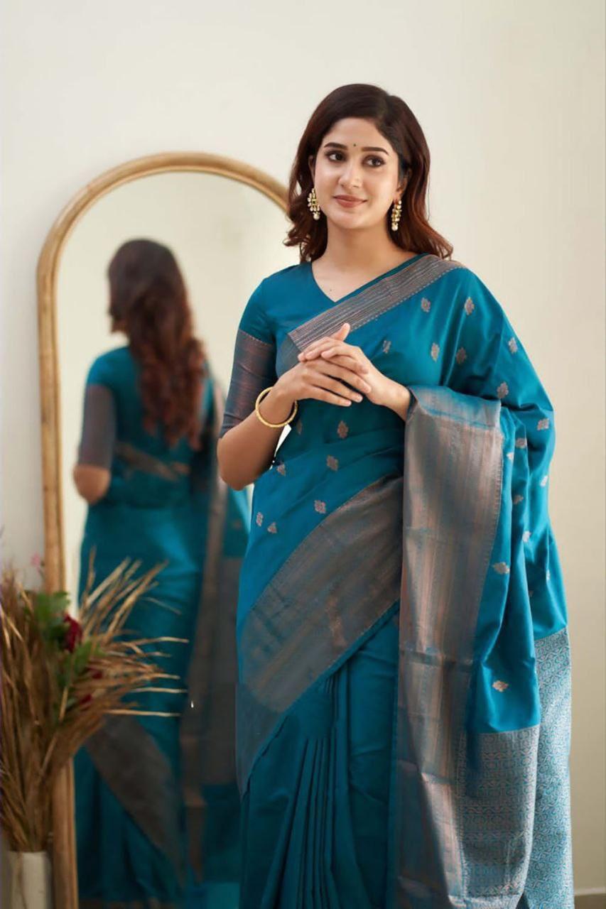 Lichi Silk Saree in Multiple Royal Shades.