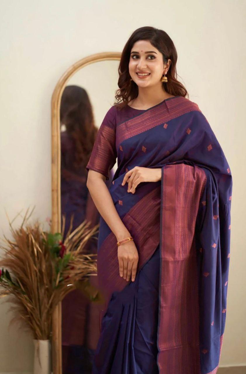 Lichi Silk Saree in Multiple Royal Shades.
