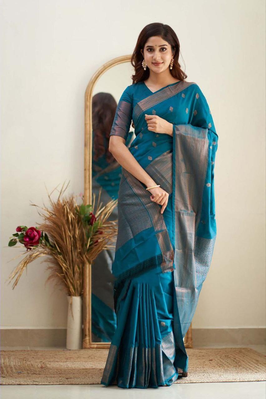 Lichi Silk Saree in Multiple Royal Shades.