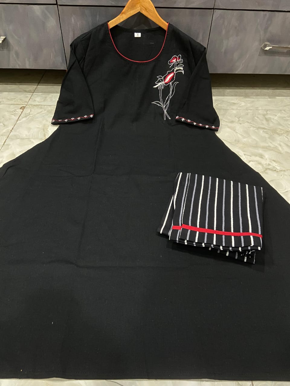 Bold & Beautiful Black Kurti