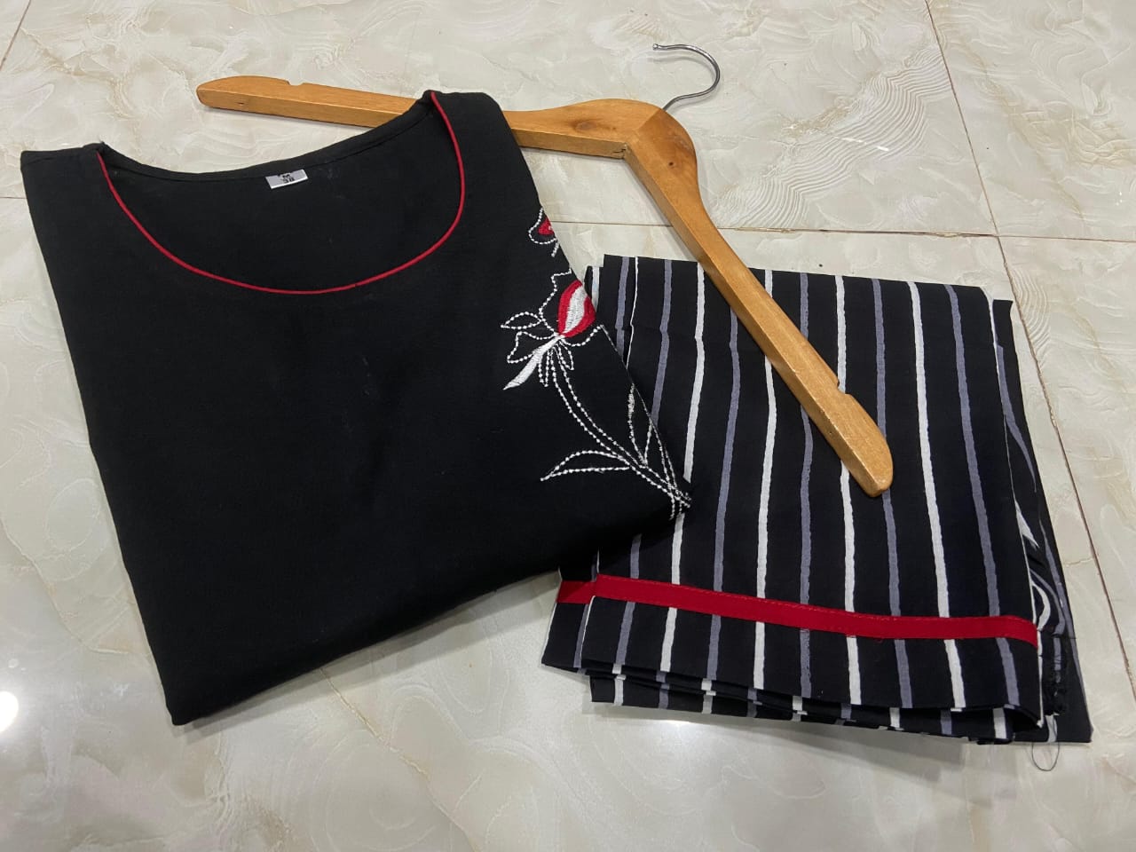 Bold & Beautiful Black Kurti