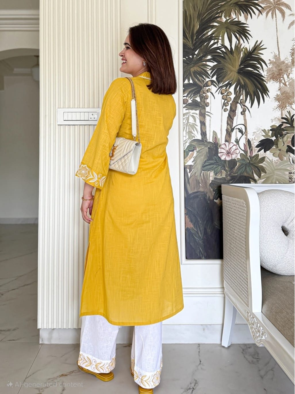 Elegant Sunshine Kurti Set