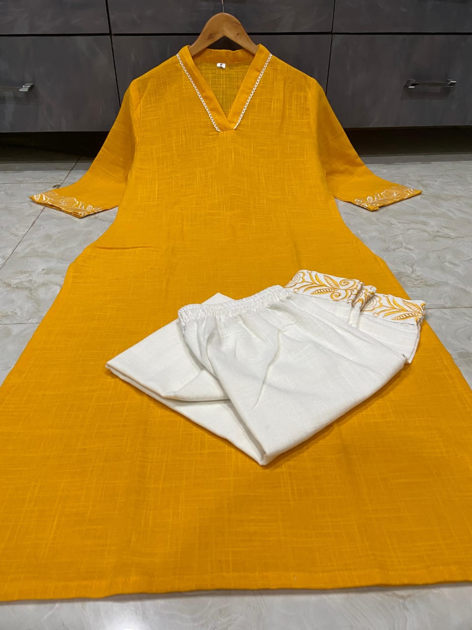Elegant Sunshine Kurti Set