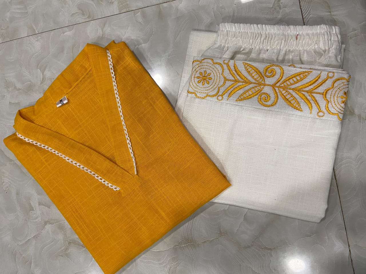 Elegant Sunshine Kurti Set