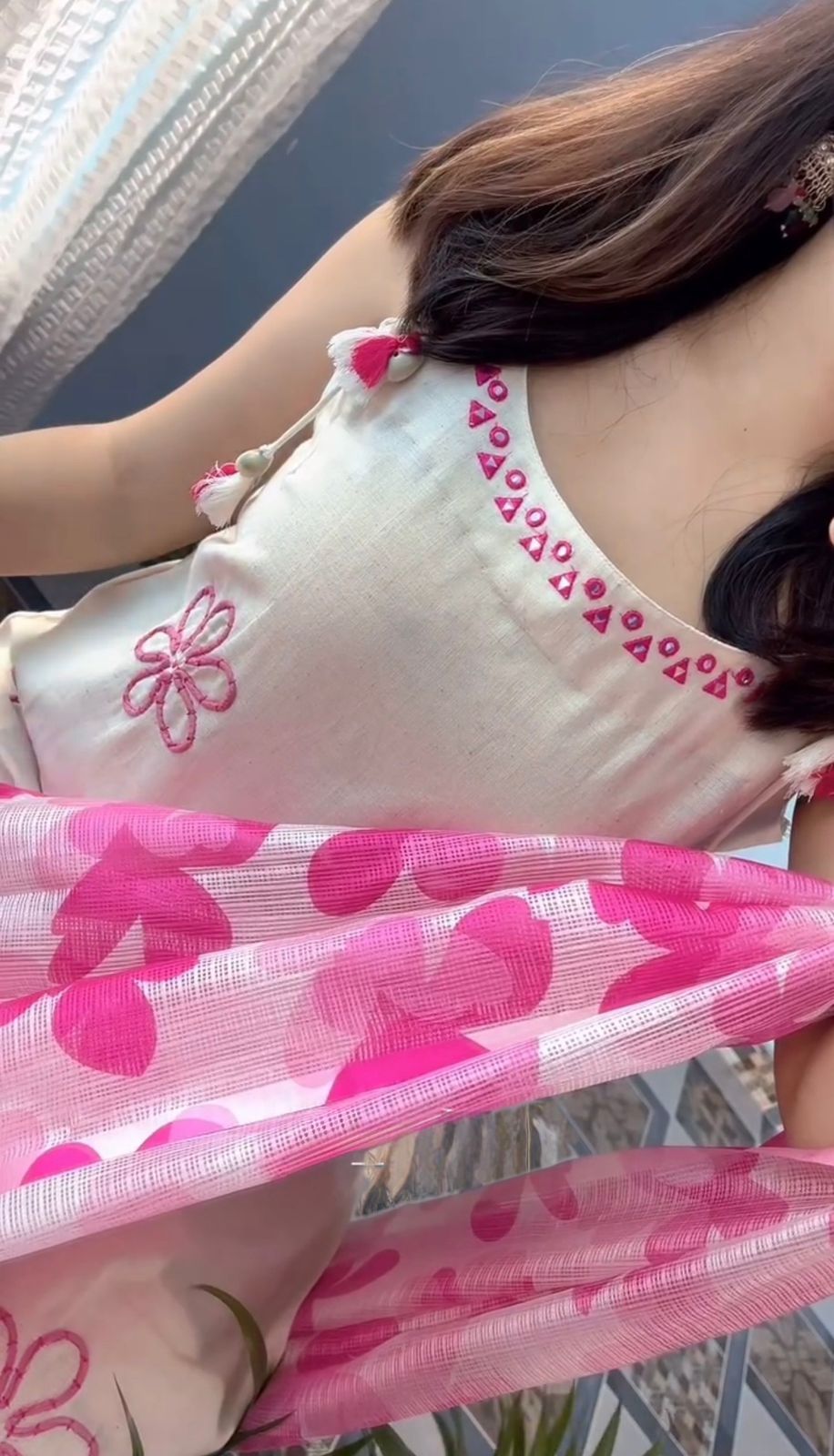 Blooming Grace Kurti Set.