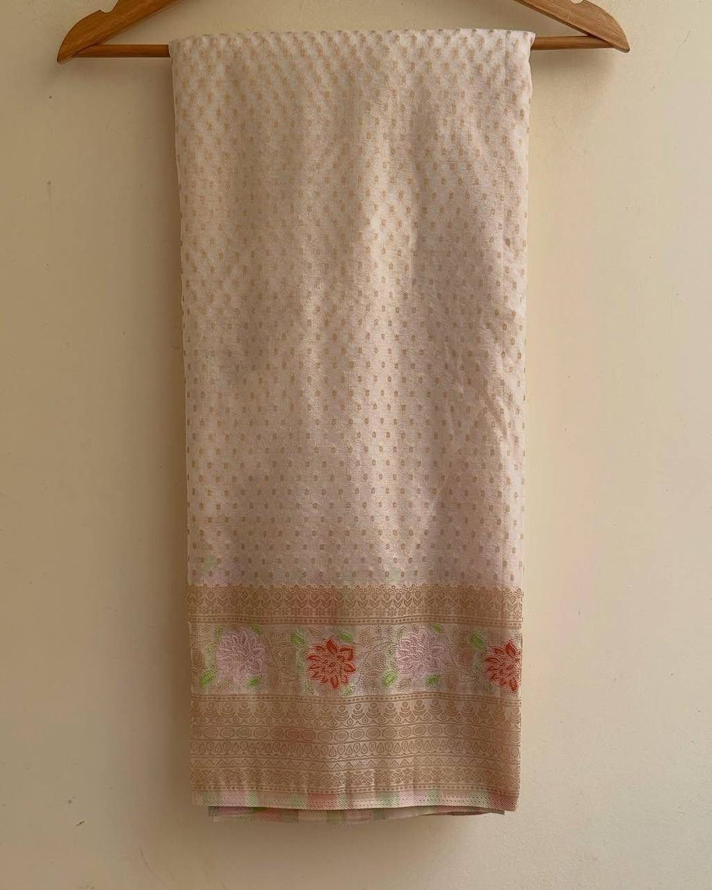 Hand-Dyed Georgette Saree.