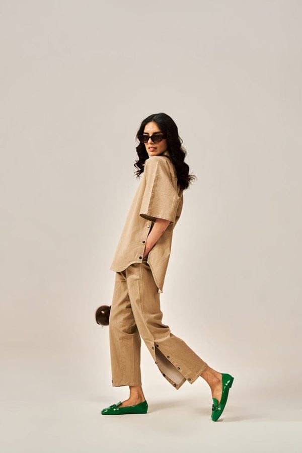 Cotton Slub Co-Ord Set