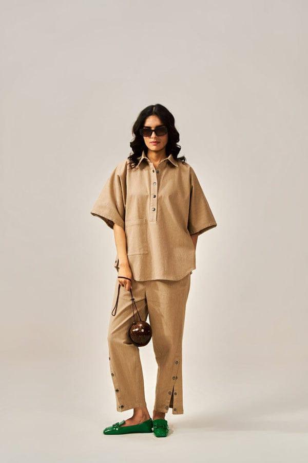 Cotton Slub Co-Ord Set