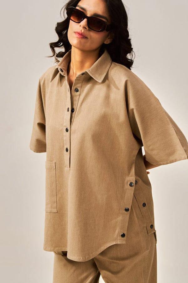 Cotton Slub Co-Ord Set
