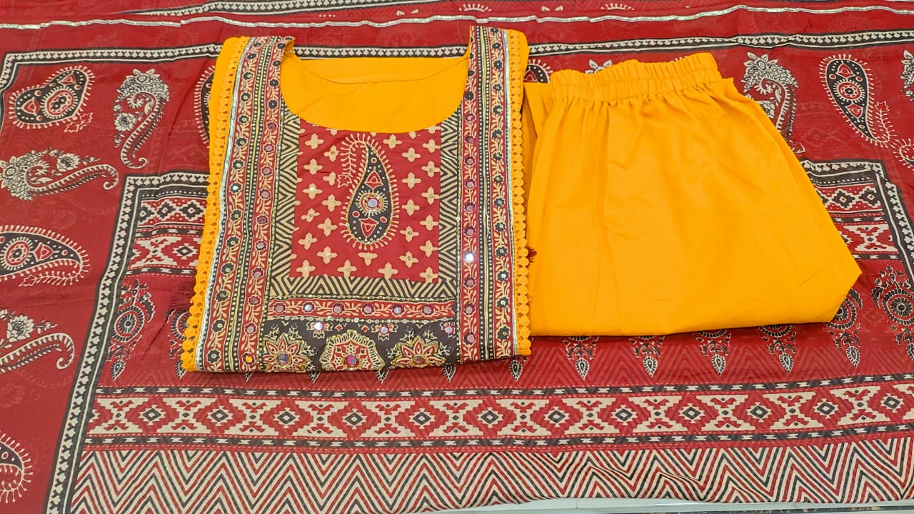 Ethnic Elegance with a Modern Touch.
