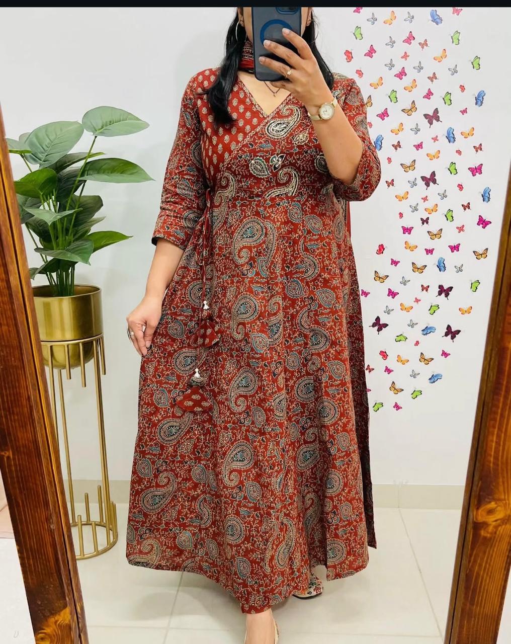 Designer Cotton Kurta Sets.