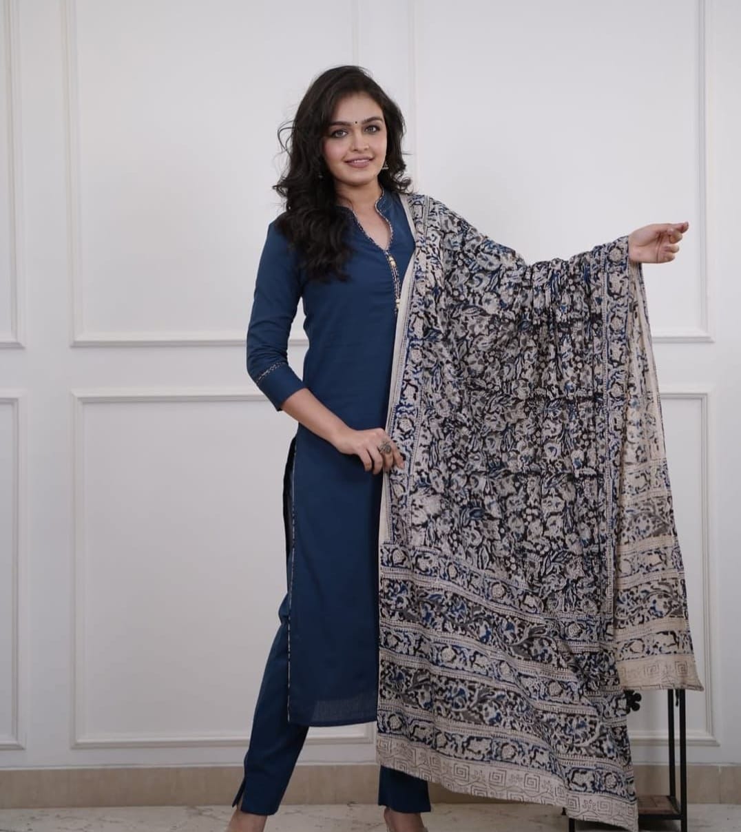 Premium Cotton Kurti, Pant Dupatta Sets.