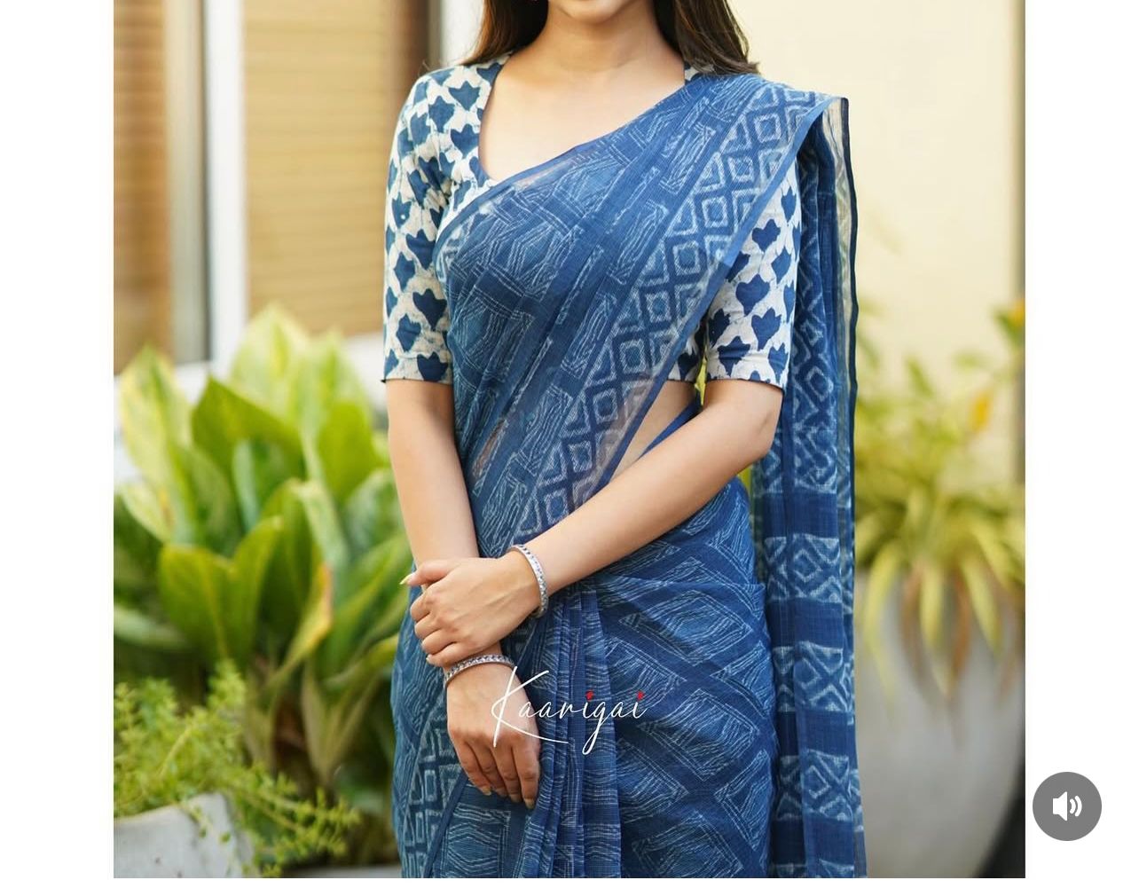 Elegant Kota Doriya Saree with Digital Print & Running Blouse.