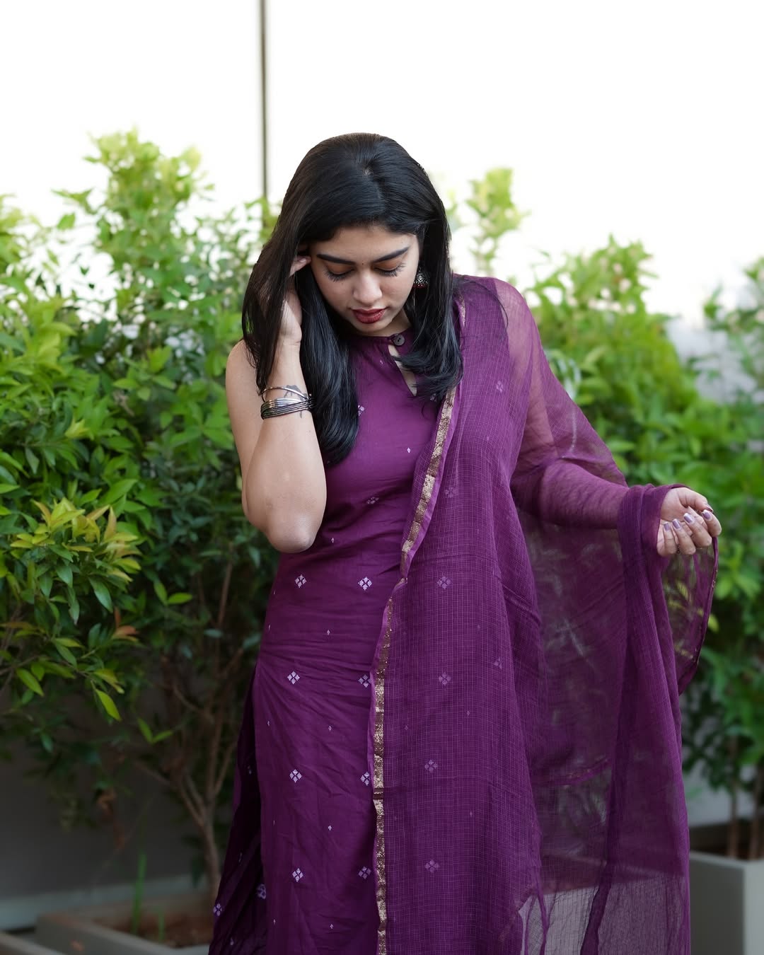 PURE COTTAN KURTIS WITH BEAUTYFUL KOTADORIYA DUPATTA.