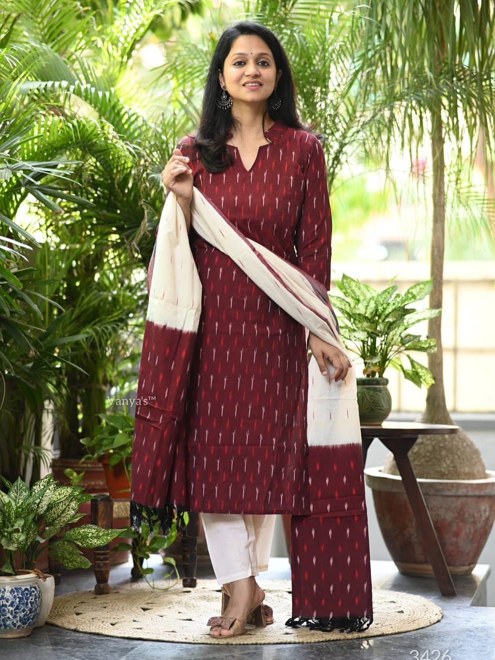 PREMIUM KURTI COLLECTION WITH HANDLOOM LINEN DUPATTA