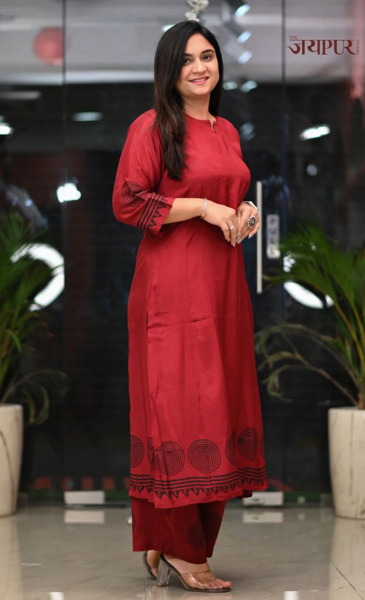 The Timeless Kurti Set | Where Minimalism Meets Grace