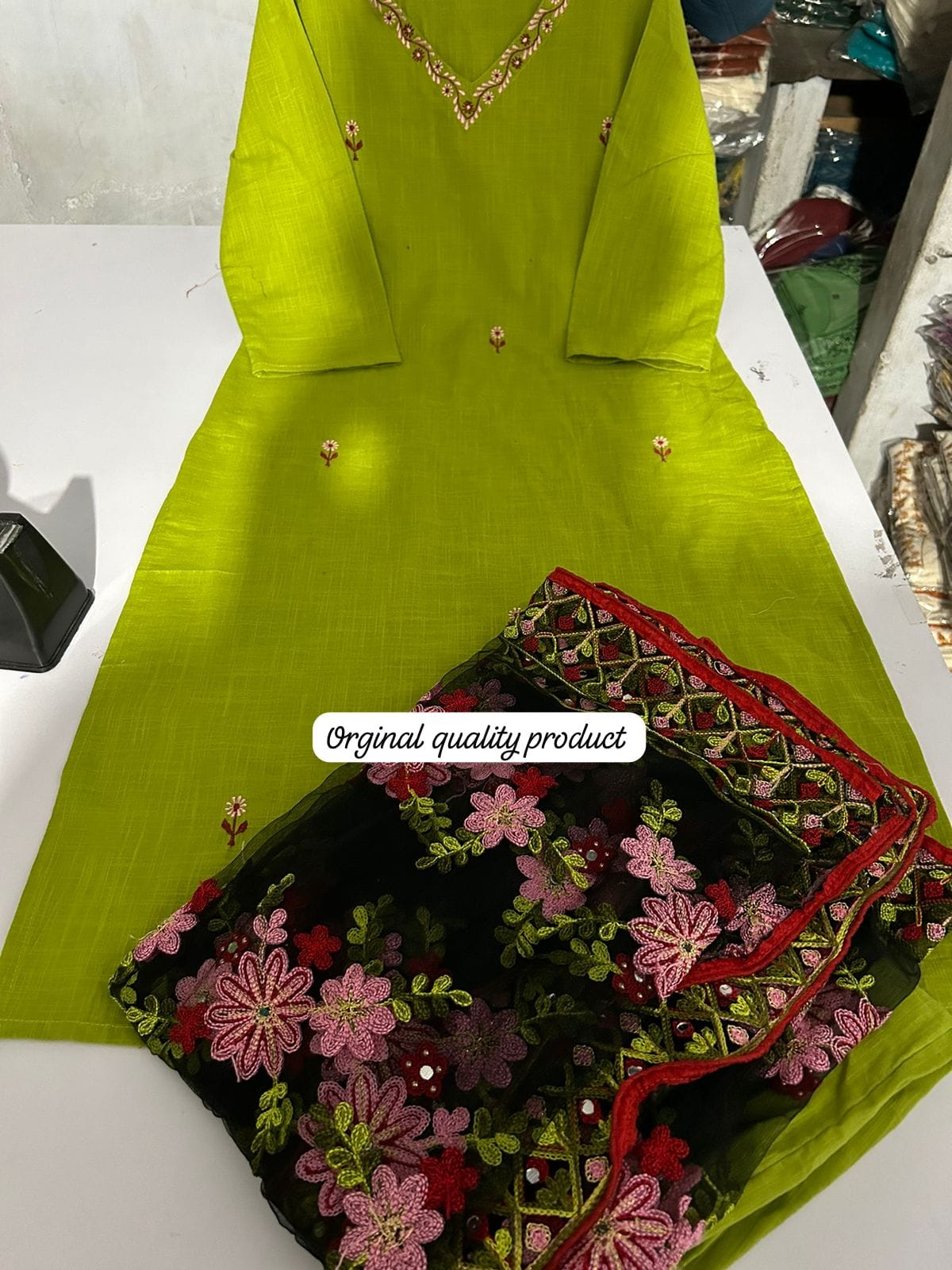 Premium Semi Party Wear Kurti Set