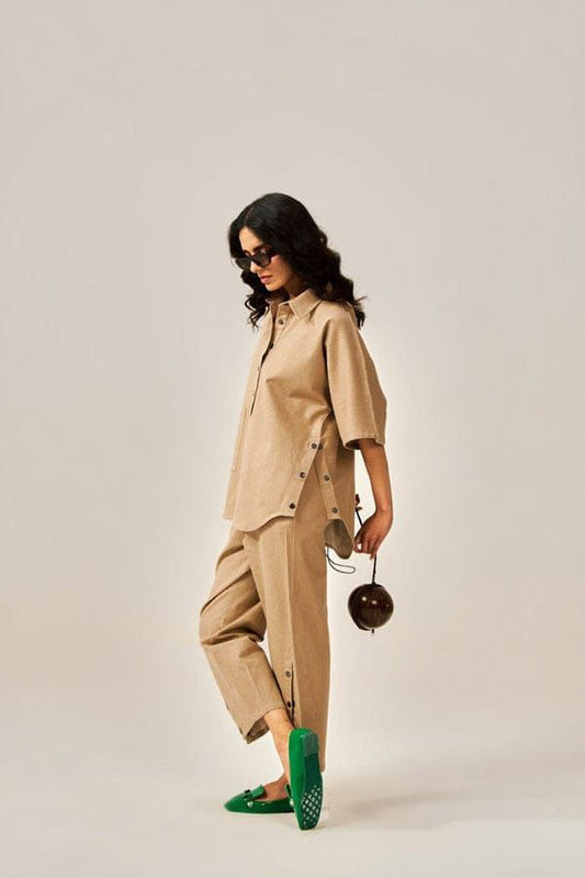 Cotton Slub Co-Ord Set