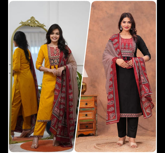 Ethnic Elegance with a Modern Touch.