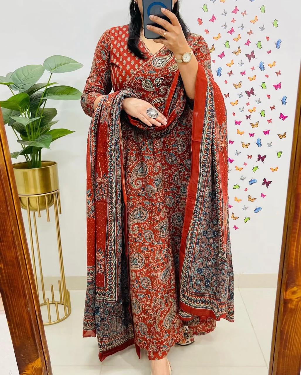Designer Cotton Kurta Sets.