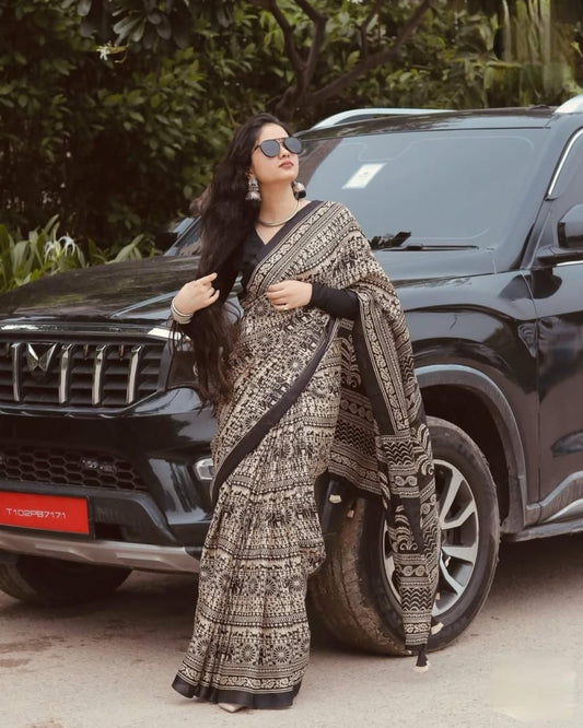 AJRAKH GAJJI SILK ORIGINAL SAREE COLLECTION