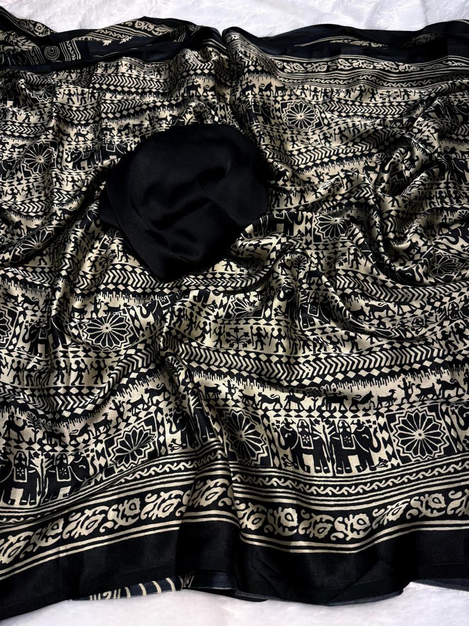 AJRAKH GAJJI SILK ORIGINAL SAREE COLLECTION