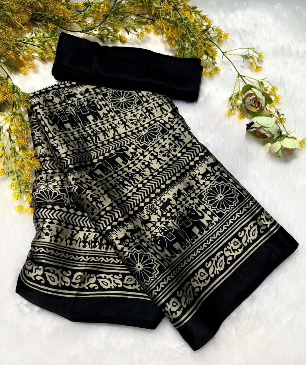 AJRAKH GAJJI SILK ORIGINAL SAREE COLLECTION