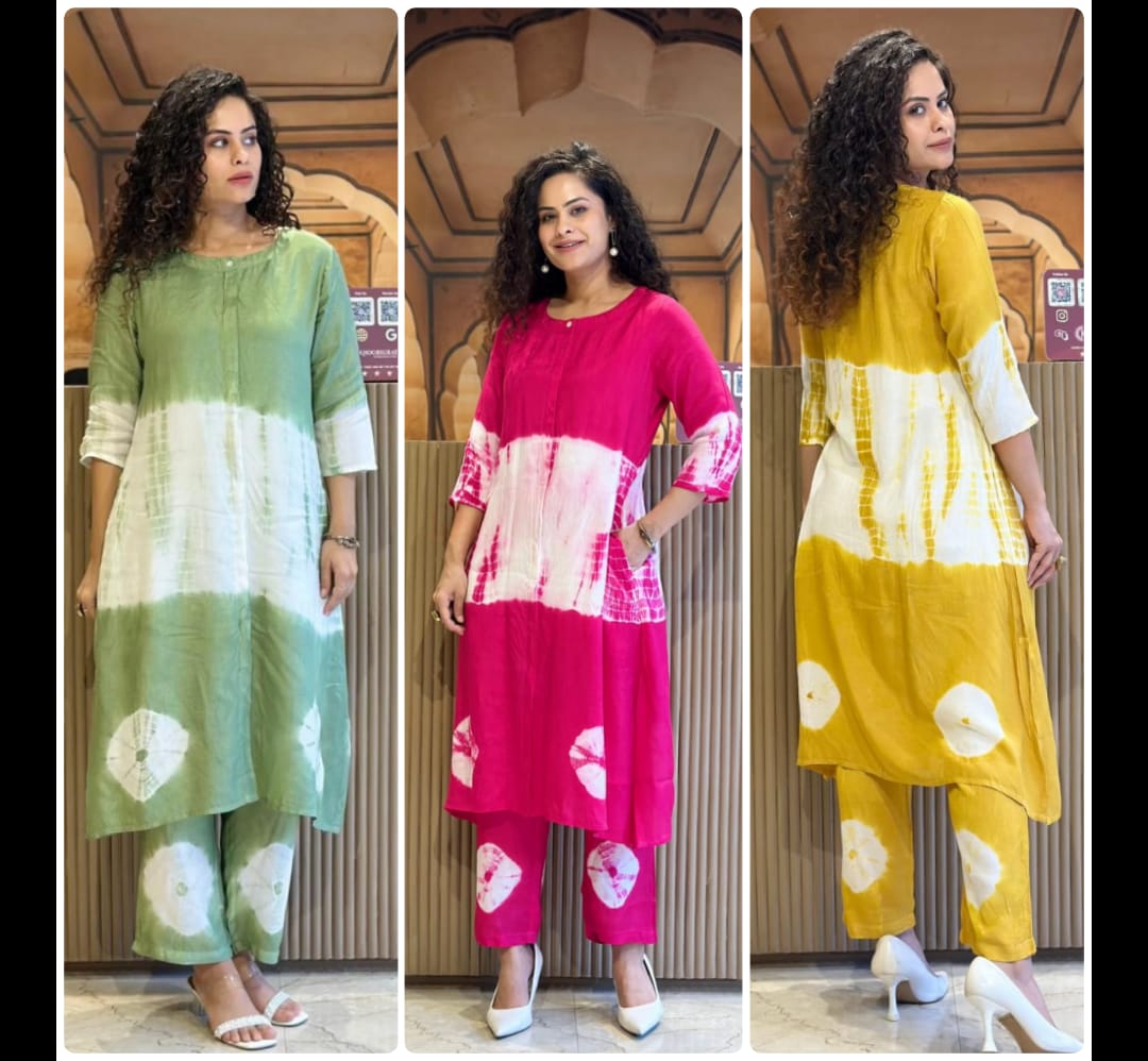 Tie-Dye Kurti Sets – Breezy Comfort with Artistic Charm
